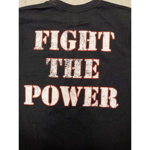 Control Public Enemy T Shirt Men Small Black Fight The Power Rap Tee 80s Hip Hop - Picture 7 of 10
